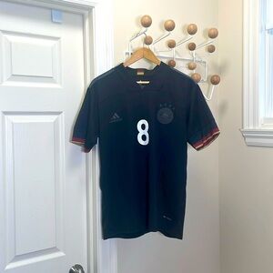 Adidas - German Soccer Football Kit Uniform Jersey - Kroos #8 - Black - M